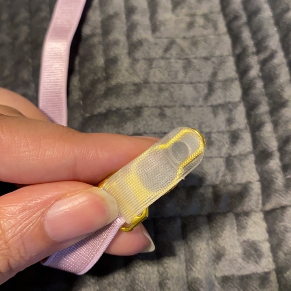 Lavender Garter Belt. - Picture 3 of 5